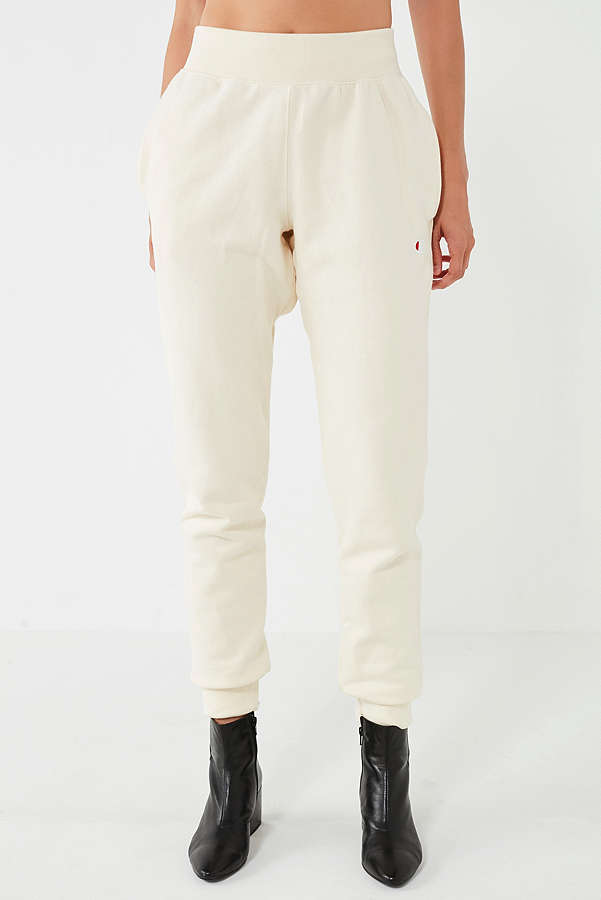 white jogger pants