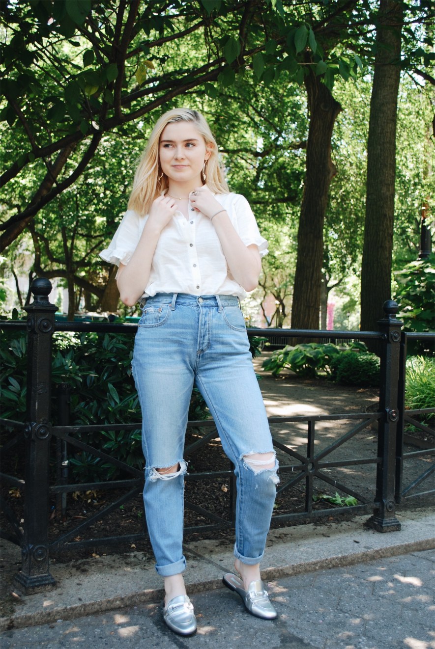 Same Shirt Three Ways Jeans