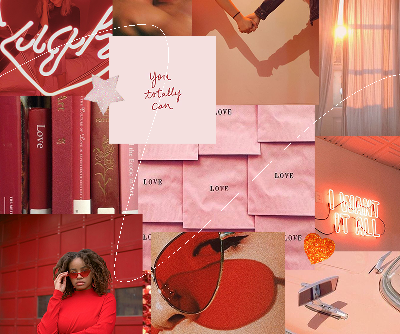 february mood board